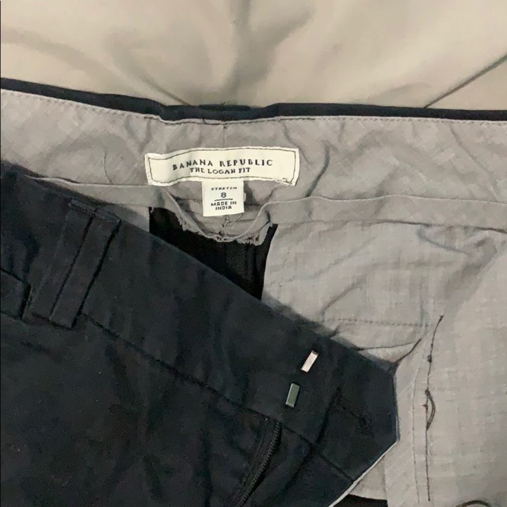 Black Banana Republic Logan Fit Pant size 8